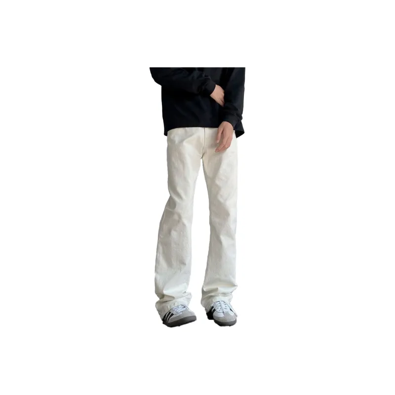 VESIBO Jeans Men Pearl White-0