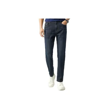 Red bean Jeans Men Blue