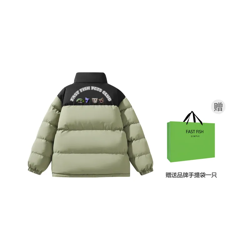 FASTFISH Puffer Jackets Unisex-19