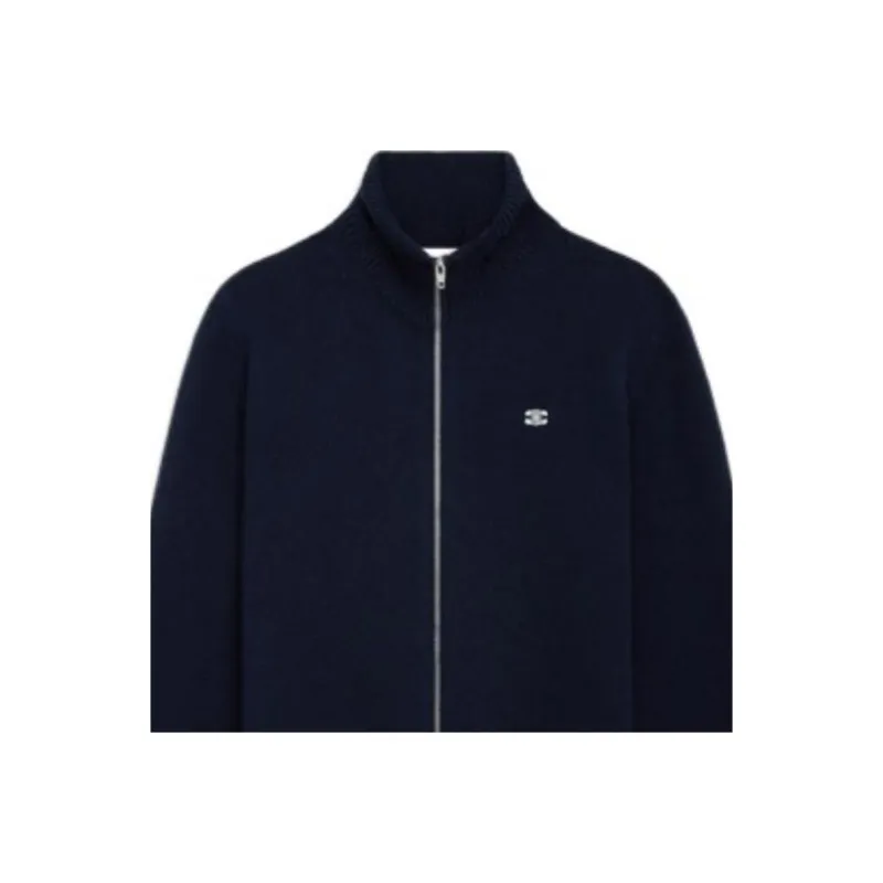 CELINE Triomphe Trucker Sweater In Wool Cashmere-4
