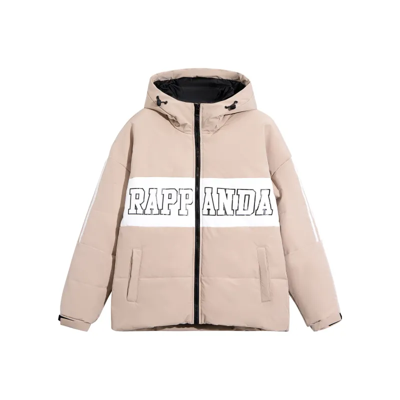 RAP PANDA Puffer Jackets Unisex-6