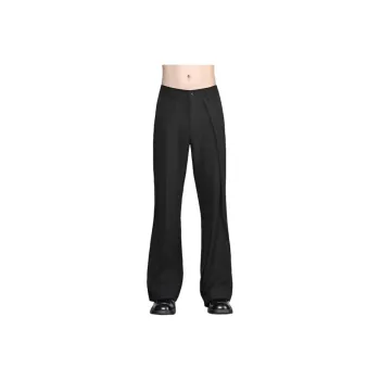 RAYSHOW Suit Trousers Men Black