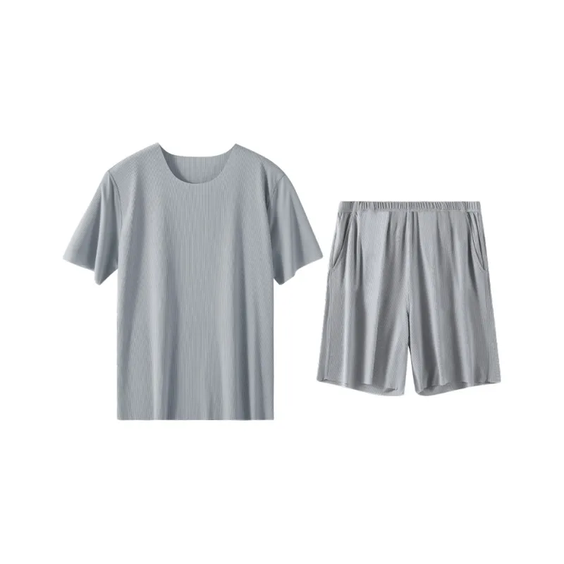 H YXIANG Men Pajama Sets-8