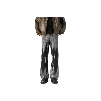 Extreme Turbo Jeans Unisex Gray Black