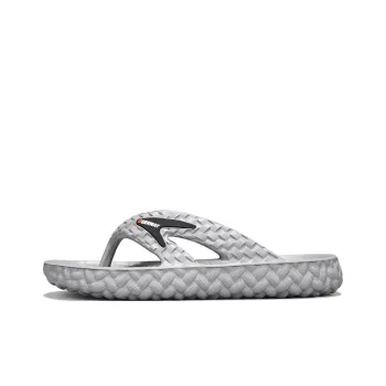 DEERWAY Abrasion Resistant Slip Resistant Quick Dry Flip Flops Men's Gray