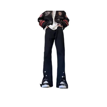 UPXIW Jeans Unisex Black