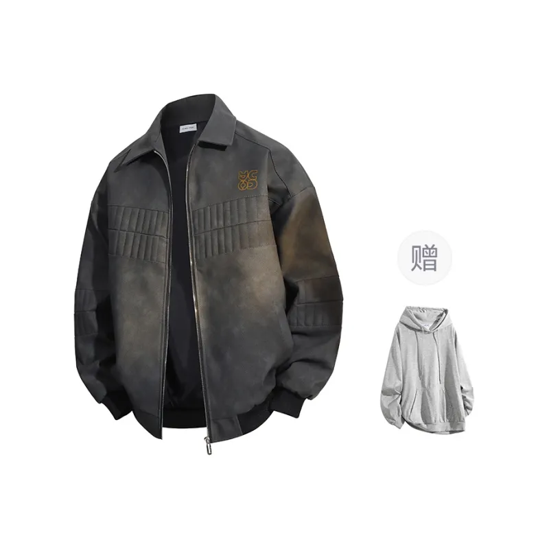 YOSICIL Leather Jacket Unisex Coffee-8