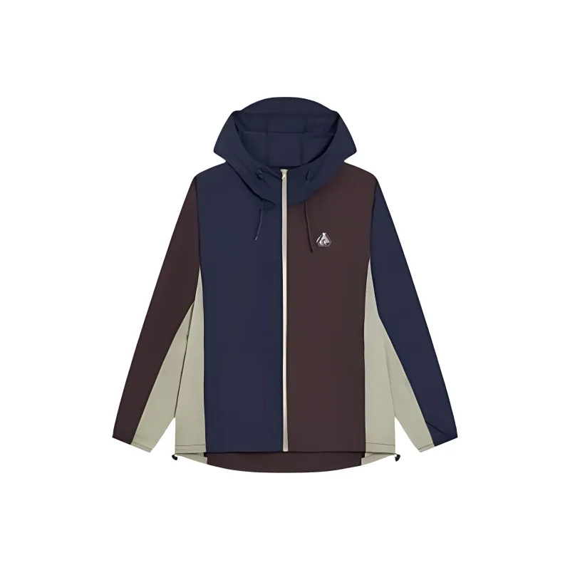 XTEP Trench Coat Unisex Swaying Blue-0