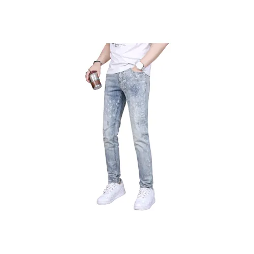 FUERZA Jeans Unisex Light Blue