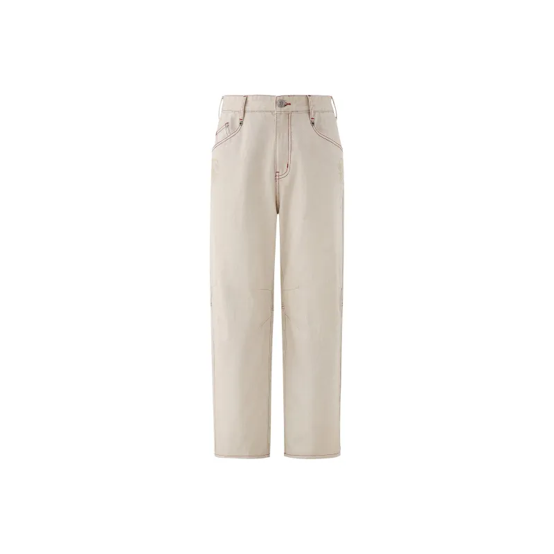 CHINISM Jeans Unisex White Denim-0