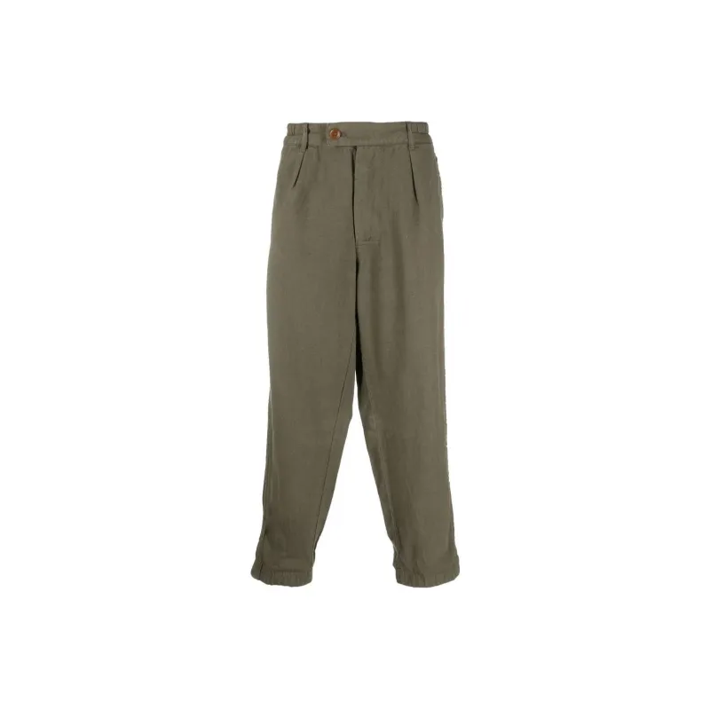 BARBOUR Casual Pants Men Olive Green-0