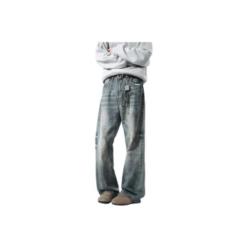 RICE NINE TEN Jeans Unisex Vintage Blue
