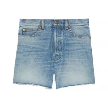 Disney X GUCCI Denim Shorts Men Blue