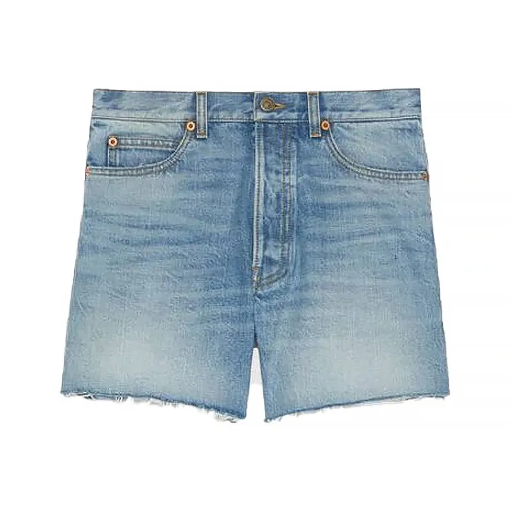 Disney X GUCCI Denim Shorts Men Blue-0