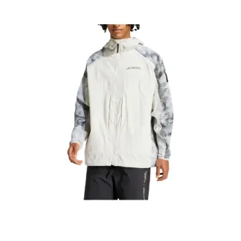 Adidas x NATIONAL GEOGRAPHIC Terre Trench Coat Men's Track Gray
