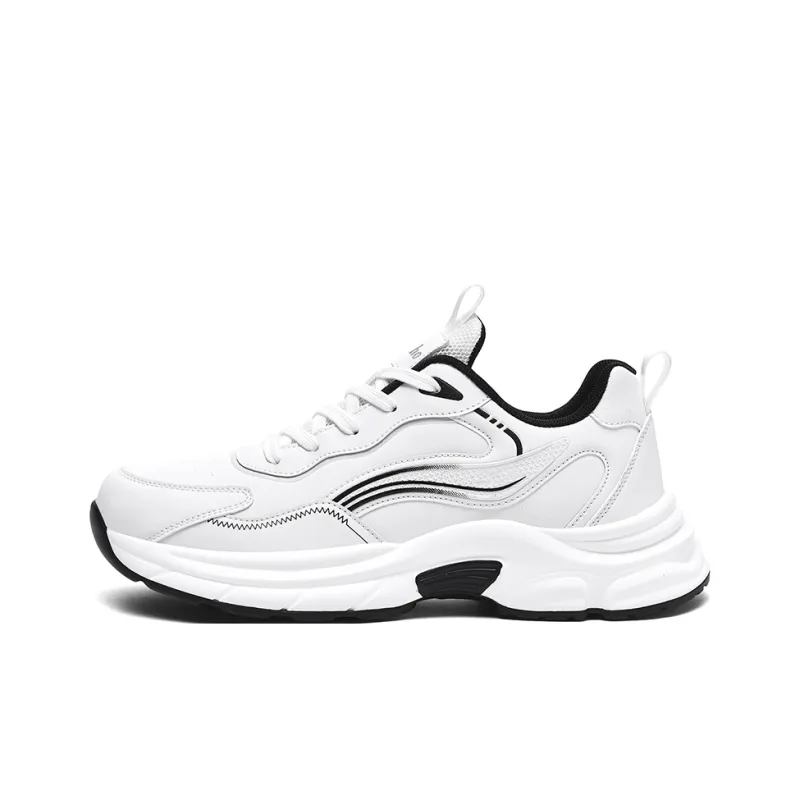 Jinho Chunky Sneakers Men Low Top Gray/White/Apricot-6