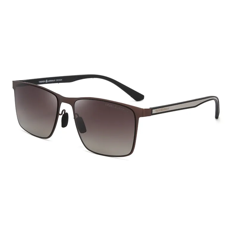 VIRDEN AERMAN Alloy Square Sunglasses Men's-11
