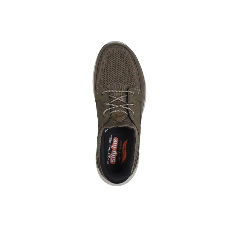 Skechers Slip ins RF Low Top Casual Shoes Men's Khaki-3