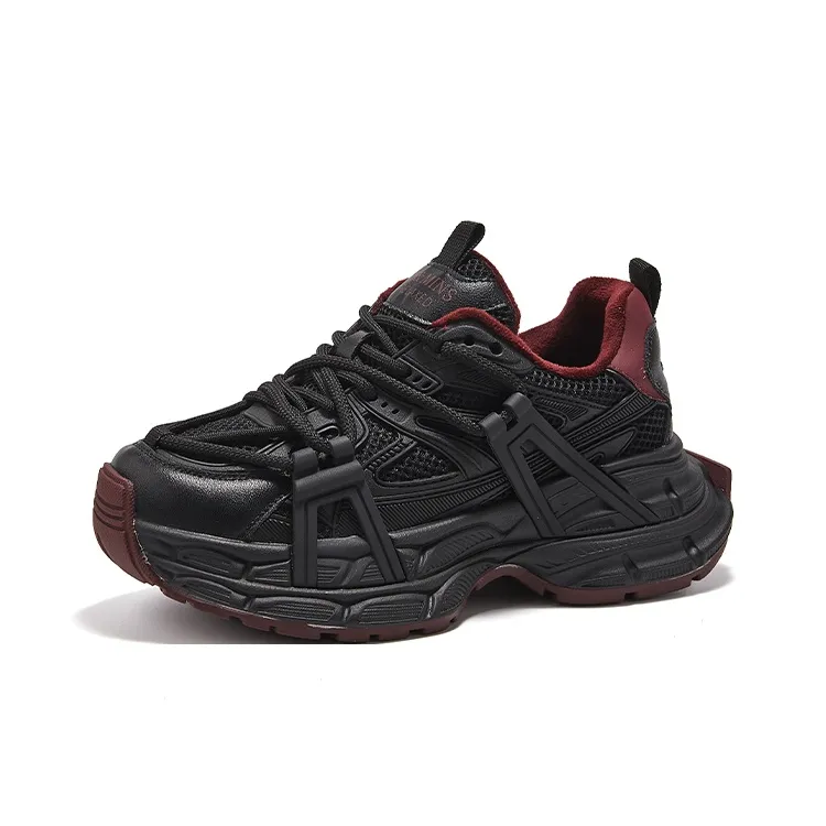 15 MINS Structure Ark Breathable Low Top Chunky Sneakers Women's-5