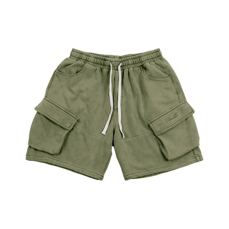 Slamble Knee Length Shorts Unisex-4
