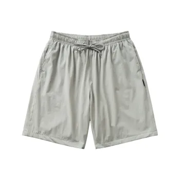 BORDERLESS BDLS Casual Shorts Unisex Light Gray
