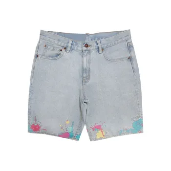 Levis Denim Shorts Men Light Blue