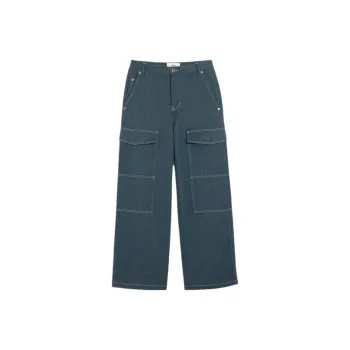 AMIPARIS Cargo Pants Unisex Navy Blue