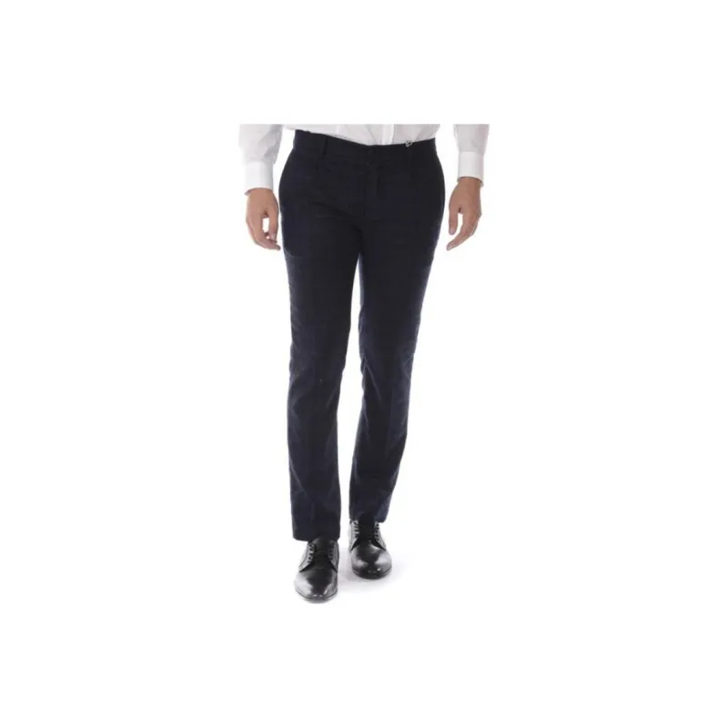 DANIELE ALESSANDRINI Casual Pants Men's Blue-0
