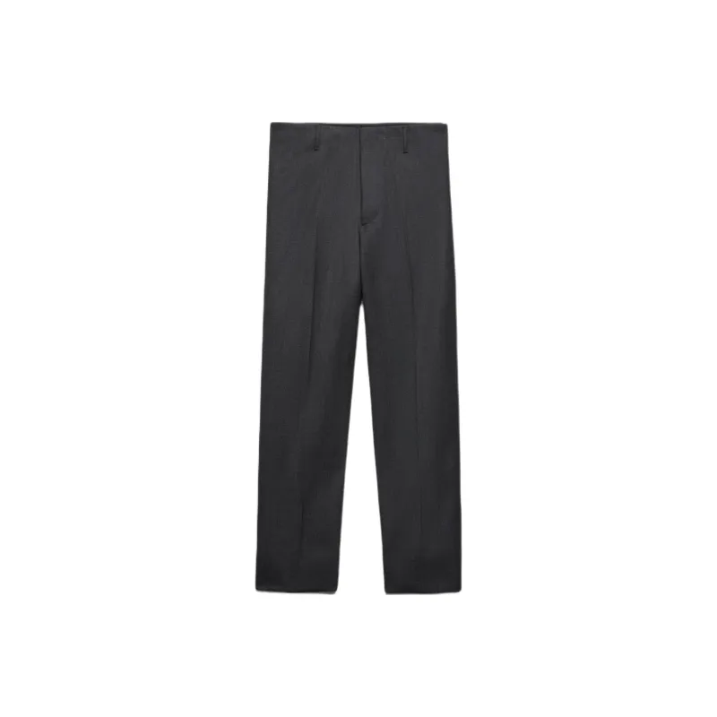 PRADA FW24 Suit Trouser Men's Coal Gray-0