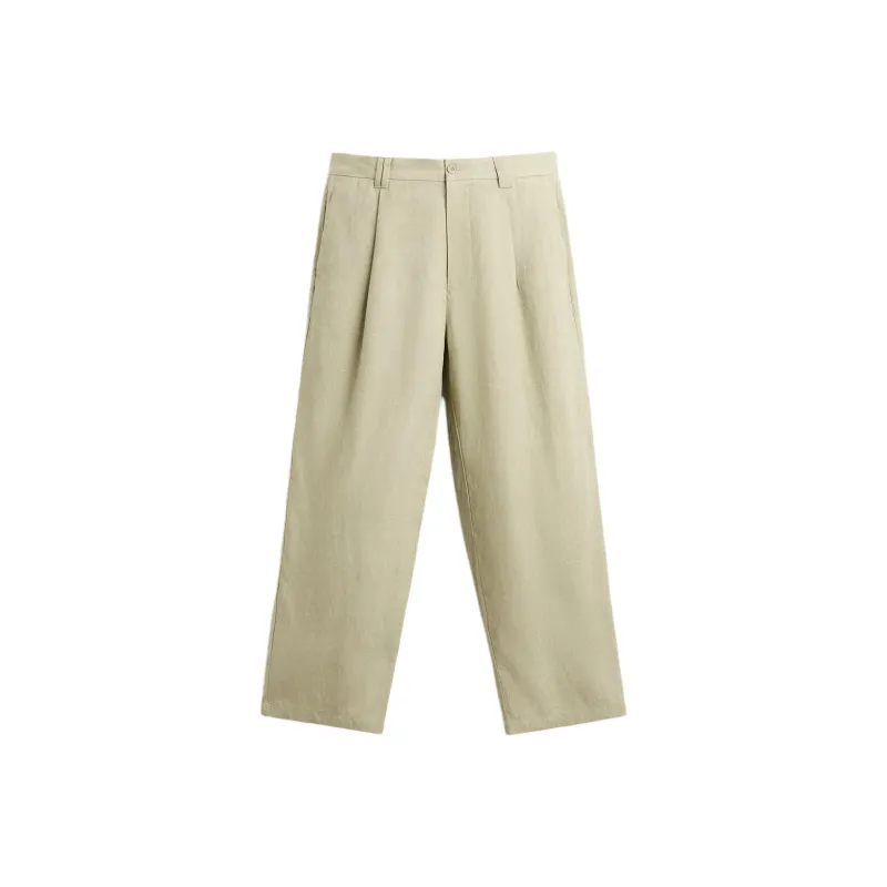 ZARA Casual Pants Men's Light Green-0