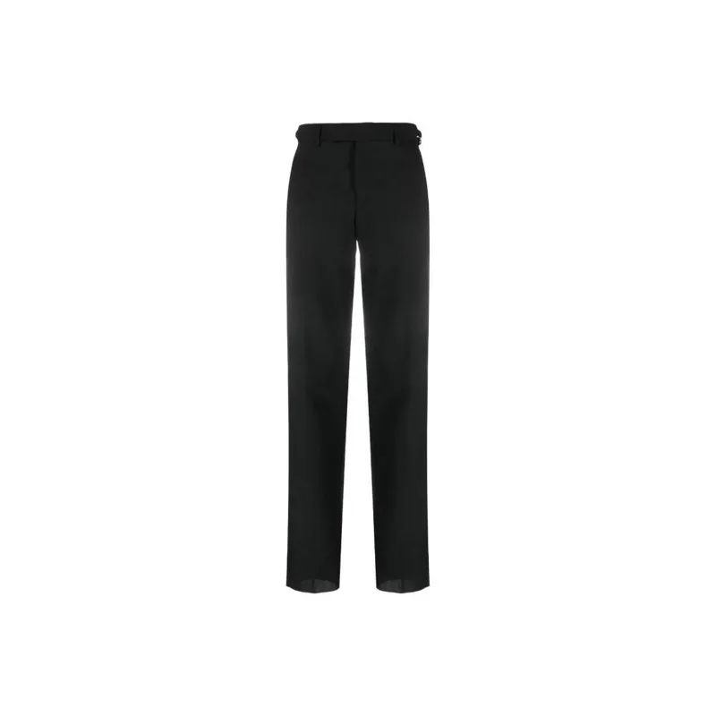 VERSACE High Waist Straight Leg Trousers-0