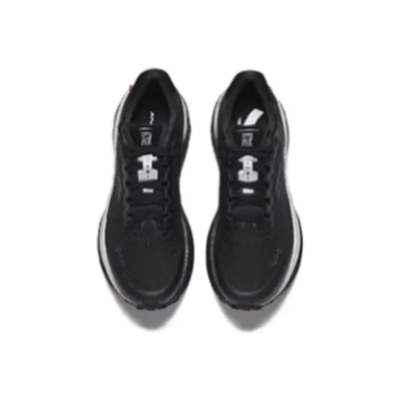 Anta Champion 3rd Gen Cushioning Abrasion Resistant Breathable Low Top Casual Long Distance Running Shoes Men's Black-3