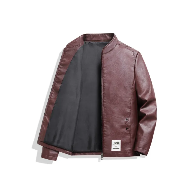 LISENPOK Leather Jackets Unisex-2