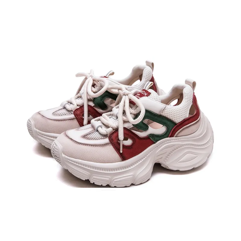 Chibang Lightweight Low Top Chunky Sneakers Women's-1