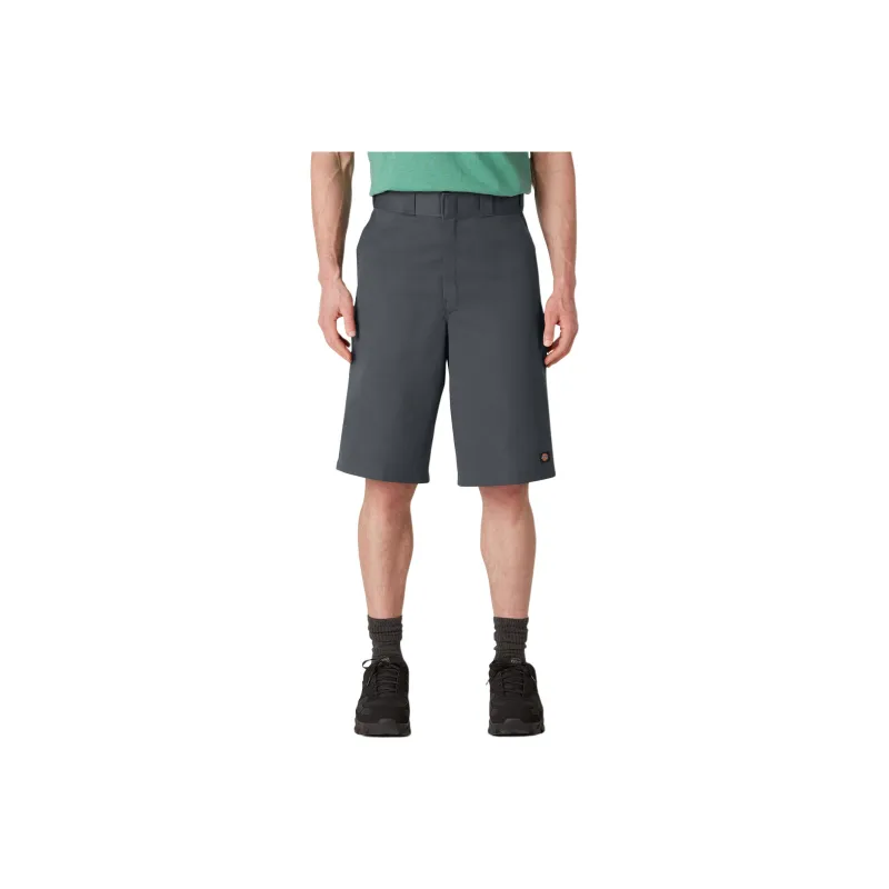 Dickies Loose Fit Flat Front Work Shorts13' Cargo Shorts Men's Charcoal Gray-0