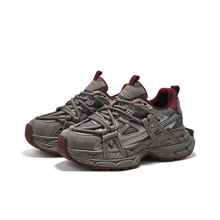 15 MINS Structure Ark Breathable Low Top Chunky Sneakers Women's-2