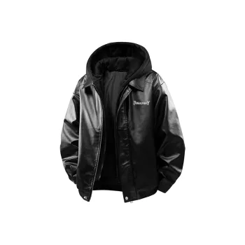 Rolling Money Leather Jackets Coats Unisex