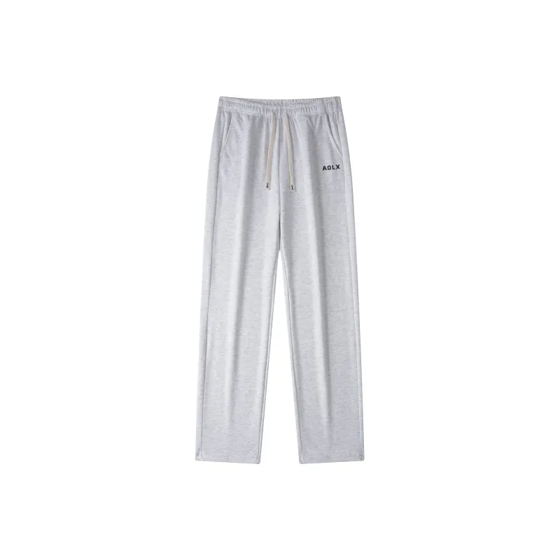Aol Knitted Sports Pants Unisex-2
