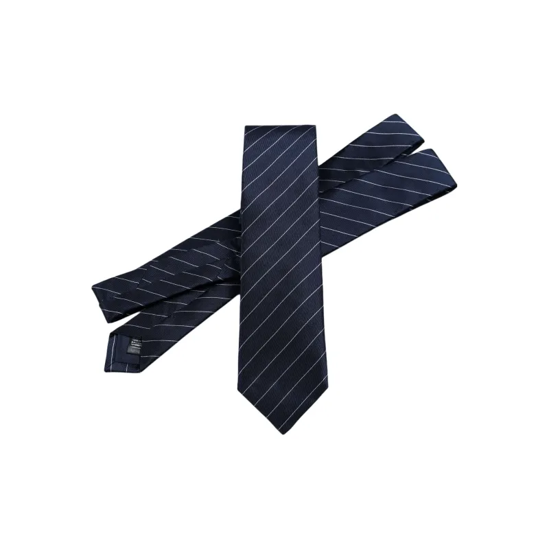 GOLDLION Mulberry Silk Ties Men's Royal Blue-7