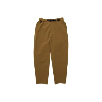 NANGA Burlington Fabric SOFT SHELL STRETCH PANTS Casual Pants Unisex Brown