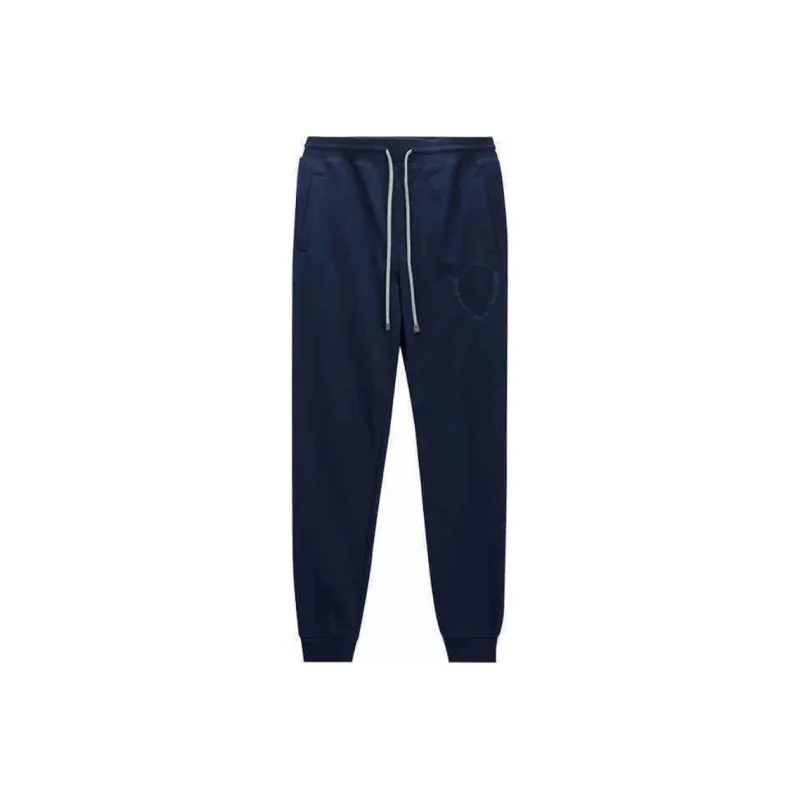 Ed Hardy FW24 Knitted Sports Pants Men's Midnight Blue-0