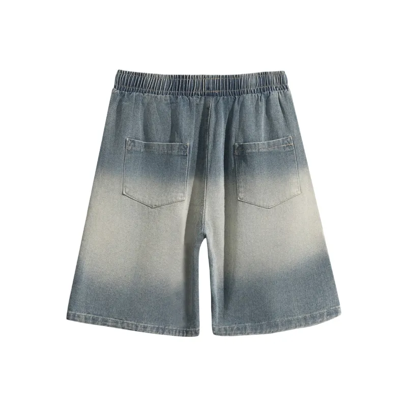 ZMOH Denim Shorts Unisex Couple's-1