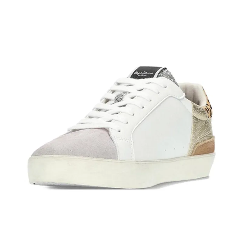 Pepe Jeans Zapatillas Low Top Skateboard Shoes Women's White-3