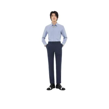 ZIOZIA Suit Trouser Men's Navy Blue