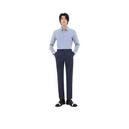 ZIOZIA Suit Trouser Men's Navy Blue