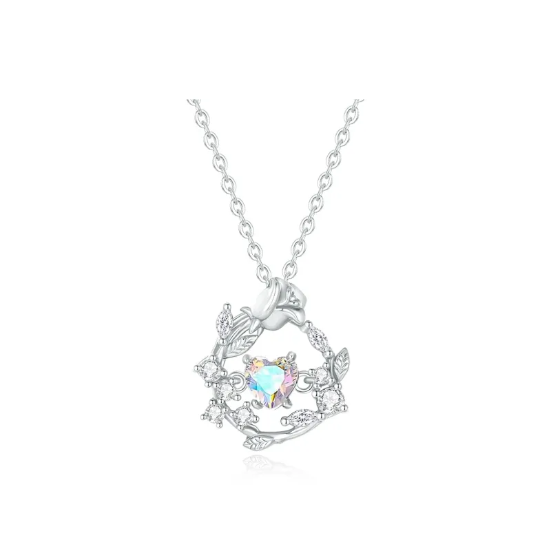 Treasure Flaws S999 Fine Silver Necklaces Women's-0