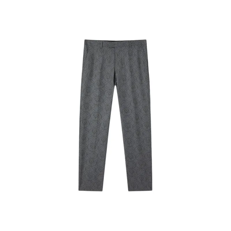 KARL LAGERFELD FW24 Suit Trouser Men's Dark Gray-0