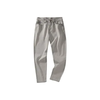 Dance With Wolves Jeans Men's Light Gray