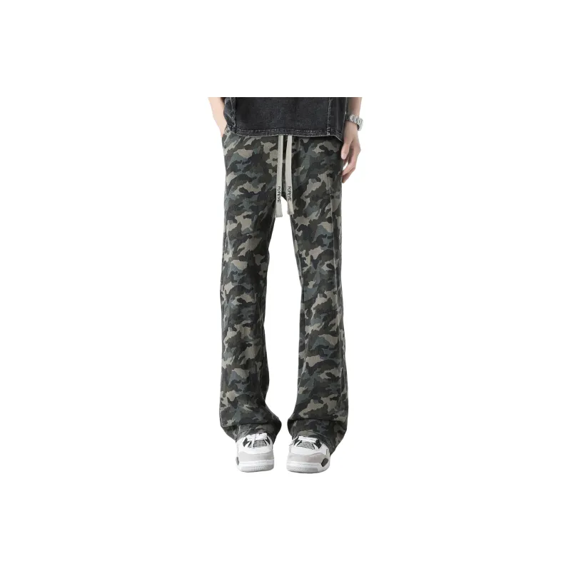 POPEYE Casual Pants Unisex Camouflage-0