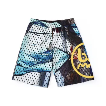 BIRDTALK Casual Shorts Unisex Dazzling Print
